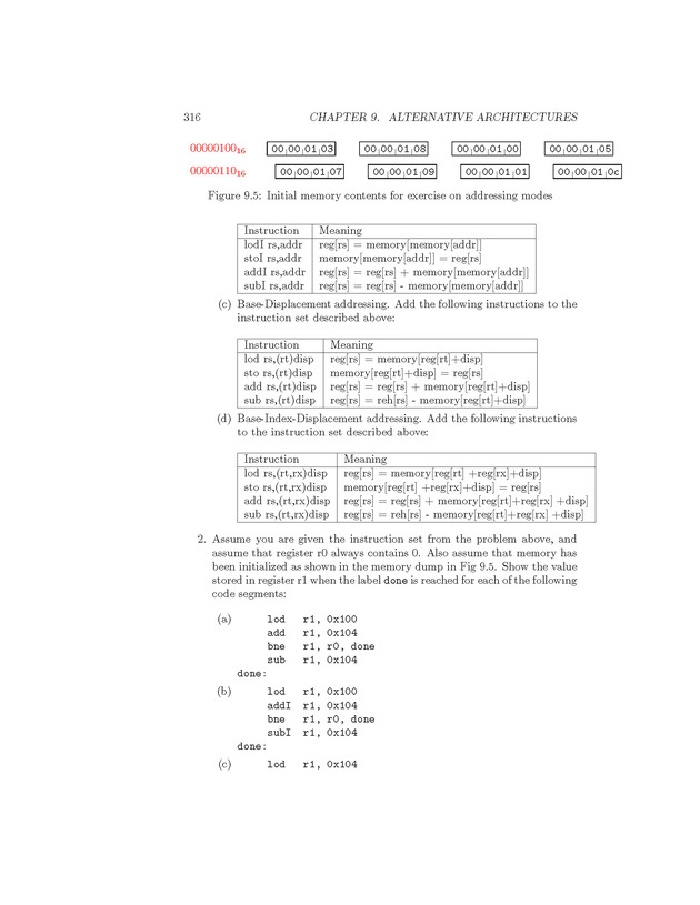 Computer Organization with MIPS - Page 316